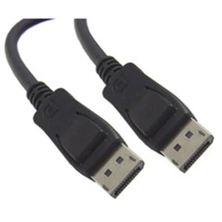 DisplayPort 1.2 Video Cable; DisplayPort Male; 6 Foot